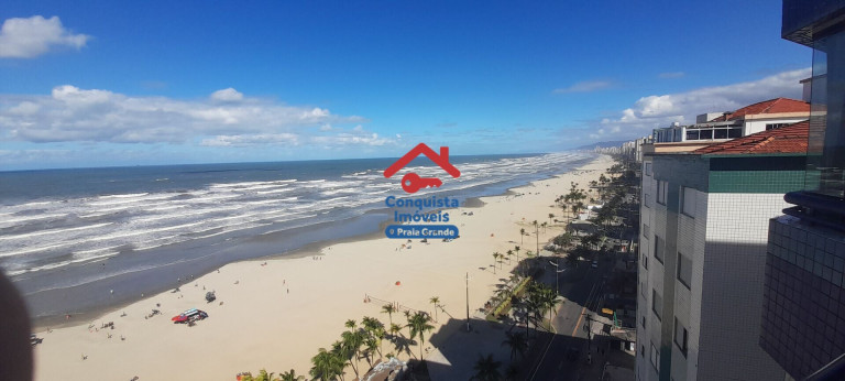 Imagem Apartamento com 2 Quartos à Venda, 100 m² em Guilhermina - Praia Grande