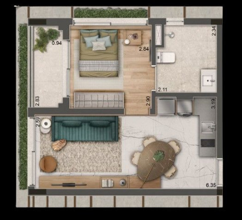 Imagem Apartamento com 1 Quarto à Venda, 43 m² em Itaim Bibi - São Paulo Imagem Apartamento com 1 Quarto à Venda, 43 m² em Itaim Bibi - São Paulo