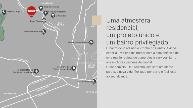 Imagem Imóvel com 3 Quartos à Venda, 119 m² em Pilarzinho - Curitiba Imagem Imóvel com 3 Quartos à Venda, 119 m² em Pilarzinho - Curitiba
