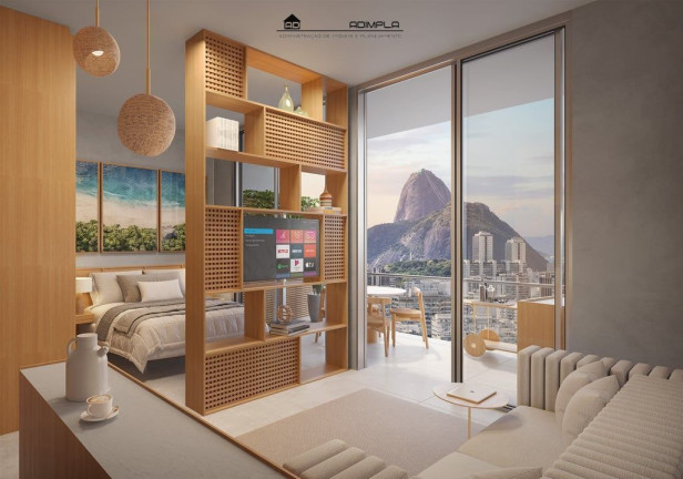 Imagem Apartamento com 1 Quarto à Venda, 77 m² em Humaitá - Rio De Janeiro
