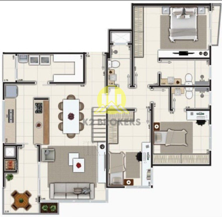Imagem Cobertura com 4 Quartos à Venda, 244 m² em Alto Da Glória - Curitiba Imagem Cobertura com 4 Quartos à Venda, 244 m² em Alto Da Glória - Curitiba
