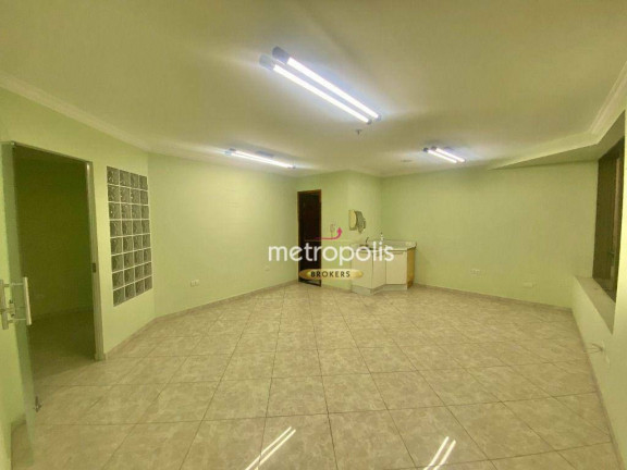 Sala Comercial à Venda ou Locação, 66 m² em Centro - Santo André