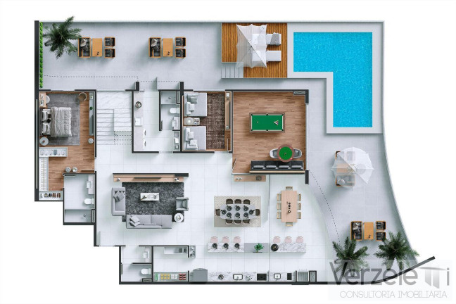 Imagem Apartamento com 3 Quartos à Venda, 304 m² em Praia Brava - Itajaí