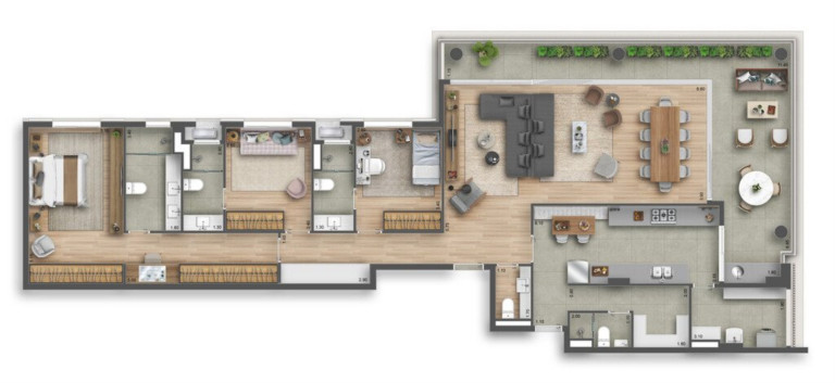 Imagem Apartamento com 4 Quartos à Venda, 218 m² em Sumaré - São Paulo