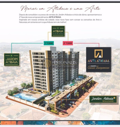 Imagem Apartamento com 2 Quartos à Venda, 70 m² em Alvinópolis - Atibaia Imagem Apartamento com 2 Quartos à Venda, 70 m² em Alvinópolis - Atibaia