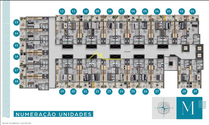 Imagem Apartamento com 1 Quarto à Venda, 25 m² em Bessa - João Pessoa Imagem Apartamento com 1 Quarto à Venda, 25 m² em Bessa - João Pessoa