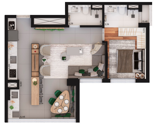 Imagem Apartamento à Venda, 37 m² em Perdizes - São Paulo