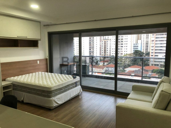 Apartamento com 1 Quarto para Alugar, 44 m² em Brooklin  - São Paulo