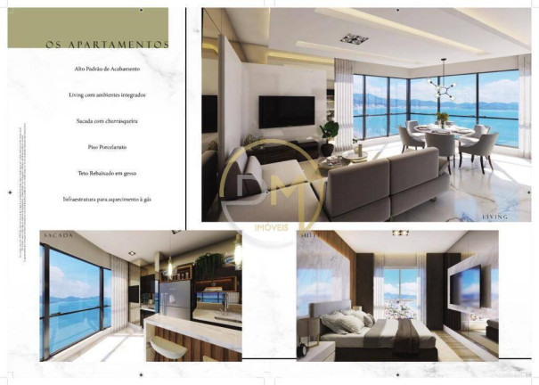 Imagem Apartamento com 3 Quartos à Venda, 120 m² em Perequê - Porto Belo