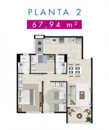 Imagem Apartamento com 2 Quartos à Venda, 57 m² em Benfica - Fortaleza Imagem Apartamento com 2 Quartos à Venda, 57 m² em Benfica - Fortaleza