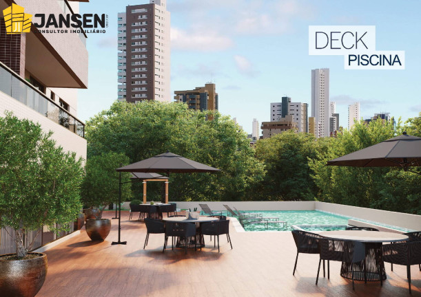 Apartamento com 3 Quartos à Venda, 88 m² em Manaíra - João Pessoa