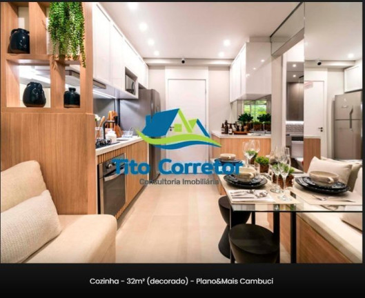 Imagem Apartamento com 2 Quartos à Venda, 32 m² em Cambuci - São Paulo