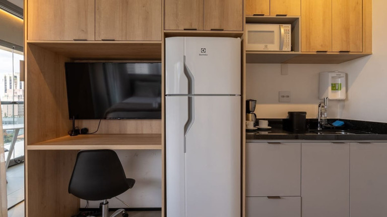 Imagem Apartamento com 1 Quarto para Alugar, 21 m² em Jardim Paulista - Sao Paulo