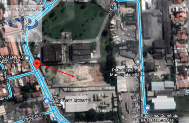 Imagem Terreno para Alugar, 7.474 m² em Bairro Dos Casa - São Bernardo Do Campo Imagem Terreno para Alugar, 7.474 m² em Bairro Dos Casa - São Bernardo Do Campo