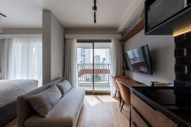 Imagem Apartamento com 1 Quarto para Alugar, 28 m² em Vila Mariana - São Paulo