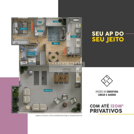 Imagem Imóvel com 2 Quartos à Venda, 46 m² em Jardim Eulina - Campinas Imagem Imóvel com 2 Quartos à Venda, 46 m² em Jardim Eulina - Campinas