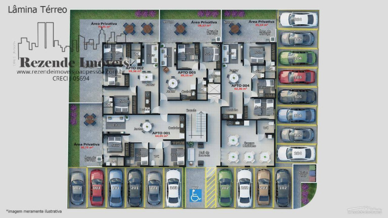 Imagem Apartamento com 3 Quartos à Venda, 62 m² em Bessa - João Pessoa