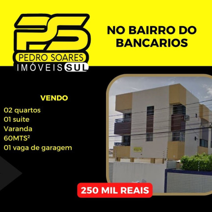 Apartamento com 2 Quartos à Venda, 60 m² em Bancários - João Pessoa