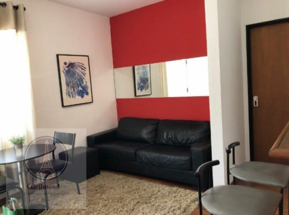 Imagem Apartamento com 1 Quarto para Alugar, 40 m² em Cerqueira César - São Paulo