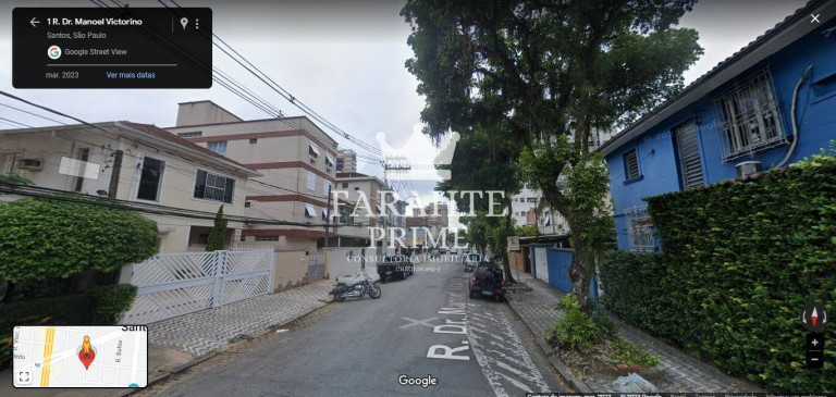 Imagem Terreno à Venda, 500 m² em Gonzaga - Santos Imagem Terreno à Venda, 500 m² em Gonzaga - Santos