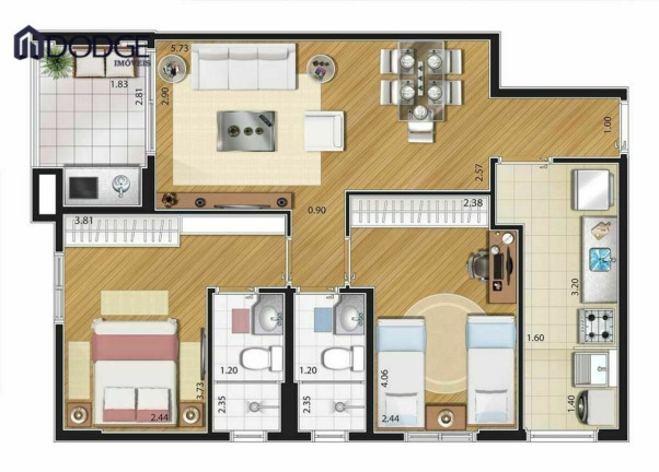 Imagem Apartamento com 2 Quartos à Venda, 68 m² em Santa Paula - São Caetano Do Sul Imagem Apartamento com 2 Quartos à Venda, 68 m² em Santa Paula - São Caetano Do Sul