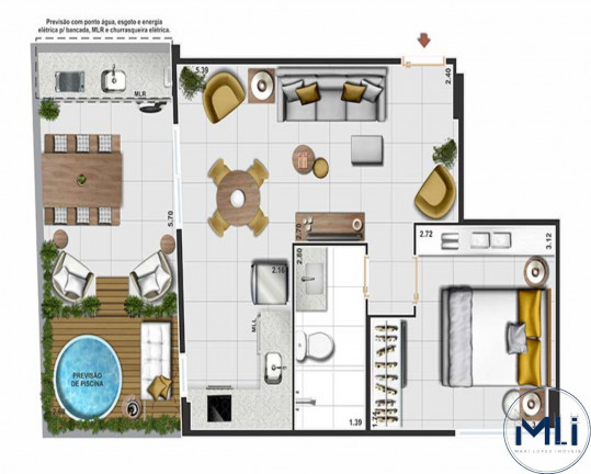 Imagem Imóvel com 1 Quarto à Venda, 49 m² em Copacabana - Rio De Janeiro Imagem Imóvel com 1 Quarto à Venda, 49 m² em Copacabana - Rio De Janeiro