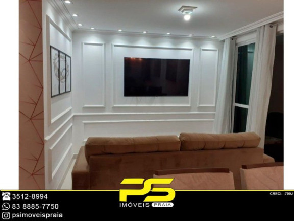 Apartamento com 2 Quartos à Venda, 72 m² em Altiplano Cabo Branco - João Pessoa