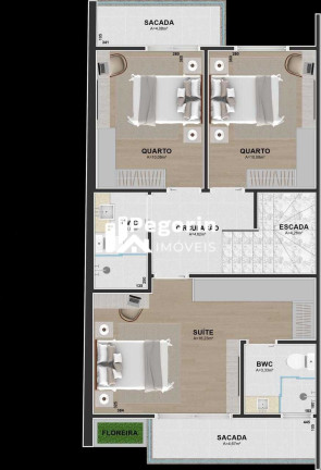 Imagem Sobrado à Venda, 131 m² em Alto Tarumã - Pinhais