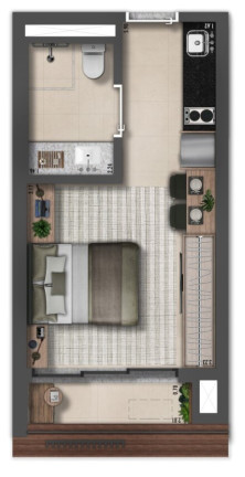 Imagem Imóvel com 1 Quarto à Venda, 24 m² em Vila Clementino - São Paulo Imagem Imóvel com 1 Quarto à Venda, 24 m² em Vila Clementino - São Paulo