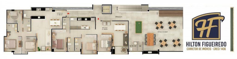 Imagem Apartamento com 2 Quartos à Venda, 52 m² em Areia Dourada - Cabedelo Imagem Apartamento com 2 Quartos à Venda, 52 m² em Areia Dourada - Cabedelo