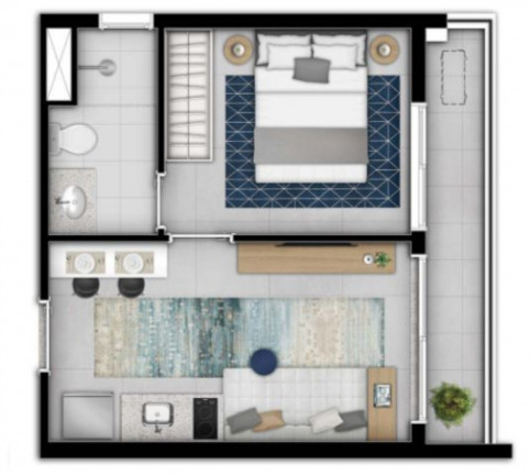 Imagem Imóvel com 1 Quarto à Venda, 29 m² em Vila Madalena - São Paulo Imagem Imóvel com 1 Quarto à Venda, 29 m² em Vila Madalena - São Paulo