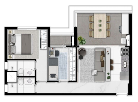Imagem Apartamento com 2 Quartos à Venda, 59 m² em Alto Da Boa Vista - São Paulo Imagem Apartamento com 2 Quartos à Venda, 59 m² em Alto Da Boa Vista - São Paulo