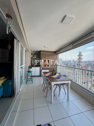 Apartamento com 3 Quartos à Venda, 93 m² em Encruzilhada - Santos