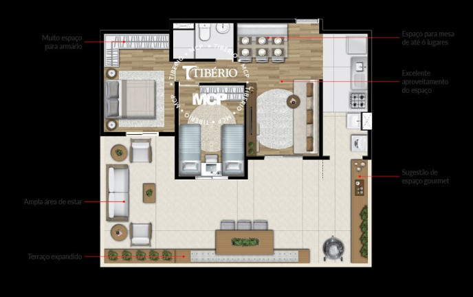 Imagem Apartamento com 3 Quartos à Venda, 65 m² em Centro - Diadema