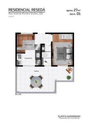 Imagem Apartamento com 2 Quartos à Venda,  em Vila Paranaguá - São Paulo