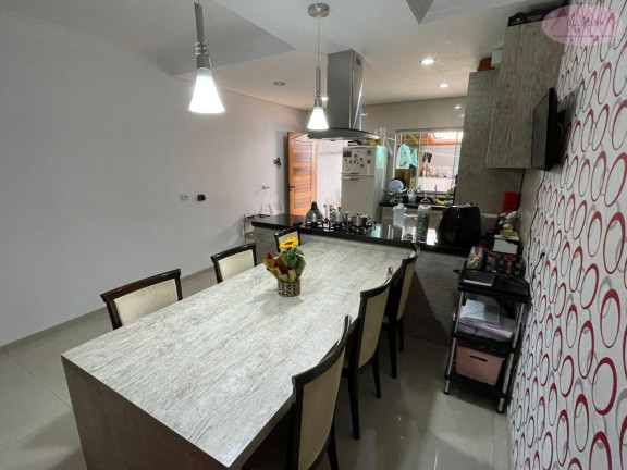 Imagem Sobrado com 3 Quartos à Venda, 87 m² em Vila Assunção - Santo André