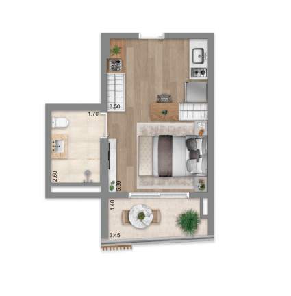 Imagem Apartamento com 2 Quartos à Venda, 183 m² em Brooklin Paulista - São Paulo