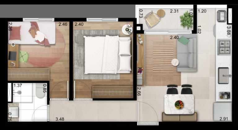 Imagem Apartamento com 2 Quartos à Venda, 43 m² em Tucuruvi - São Paulo Imagem Apartamento com 2 Quartos à Venda, 43 m² em Tucuruvi - São Paulo