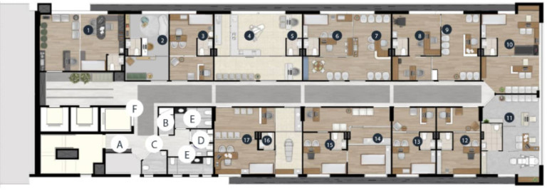 Imagem Sala Comercial à Venda, 22 m² em Batel - Curitiba
