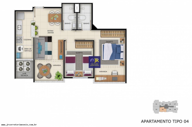 Imagem Imóvel com 3 Quartos à Venda, 80 m² em Praia De Itaparica - Vila Velha