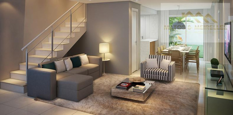 Imagem Casa com 3 Quartos à Venda, 130 m² em Guaribas - Eusébio Imagem Casa com 3 Quartos à Venda, 130 m² em Guaribas - Eusébio