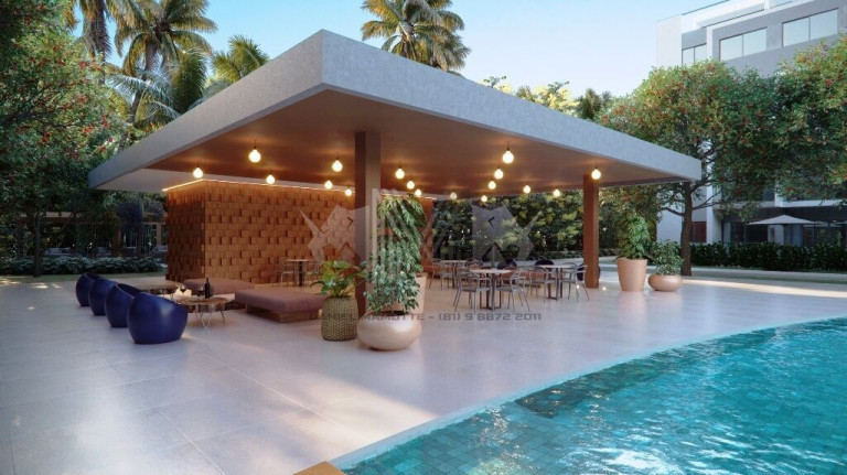 Imagem Apartamento com 1 Quarto à Venda, 72 m² em Praia Dos Carneiros - Tamandaré