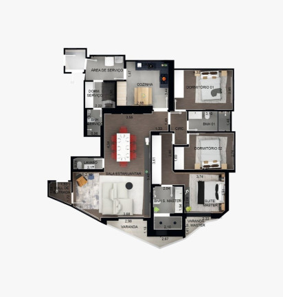 Imagem Imóvel com 3 Quartos à Venda, 142 m² em Moema - São Paulo Imagem Imóvel com 3 Quartos à Venda, 142 m² em Moema - São Paulo