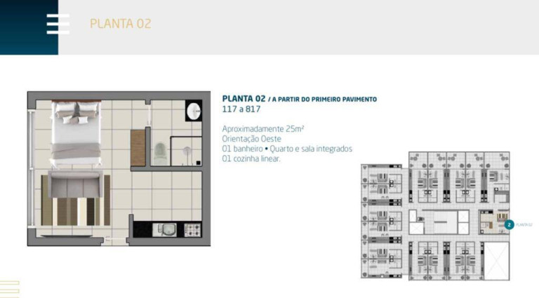 Imagem Apartamento com 1 Quarto à Venda, 25 m² em Intermares - Cabedelo