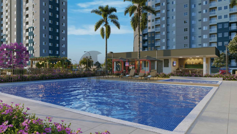 Imagem Apartamento com 2 Quartos à Venda, 43 m² em Caguassu - Sorocaba