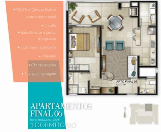 Imagem Apartamento com 2 Quartos à Venda, 97 m² em Centro - Capão Da Canoa Imagem Apartamento com 2 Quartos à Venda, 97 m² em Centro - Capão Da Canoa