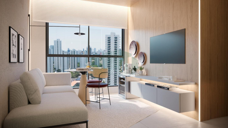 Imagem Apartamento com 1 Quarto à Venda, 24 m² em Madalena - Recife