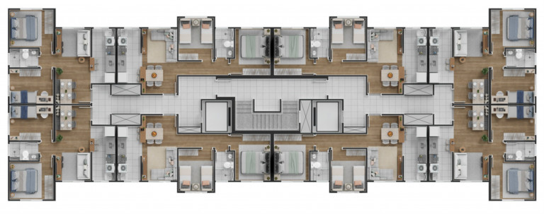 Imagem Imóvel com 1 Quarto à Venda, 42 m² em Jardim Ibirapuera - Campinas Imagem Imóvel com 1 Quarto à Venda, 42 m² em Jardim Ibirapuera - Campinas