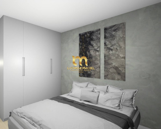 Imagem Apartamento com 2 Quartos à Venda, 47 m² em Guilhermina - Praia Grande