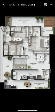 Imagem Apartamento com 2 Quartos à Venda, 78 m² em Jardim Da Penha - Vitória